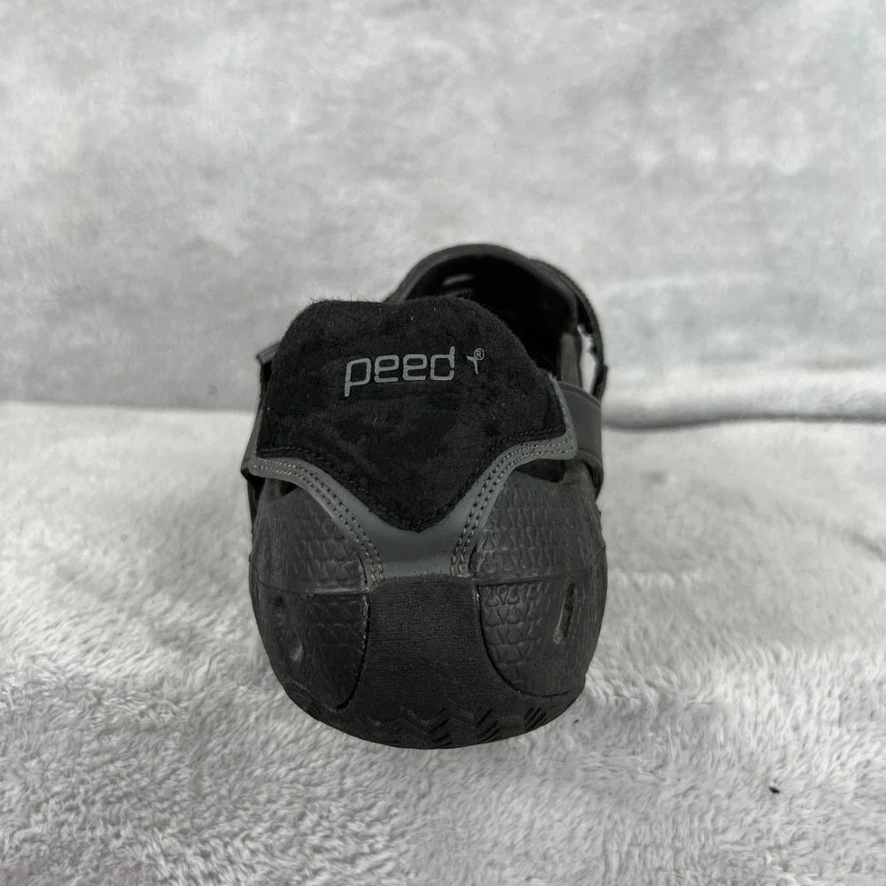 Speedo Hydro Tread Water Shoes Black Men Outdoor Beach River Aquatic Sandals
